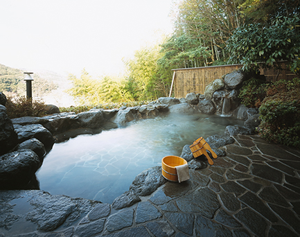 Chartered Open-Air Bath Rock Image